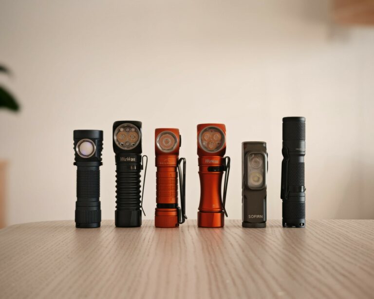 Porównanie latarek i czołówek AA/14500